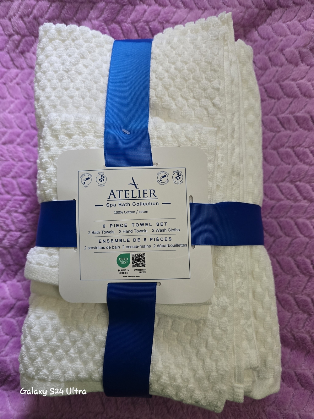 6-Piece Towel Set - White